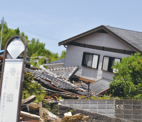熊本地震建物